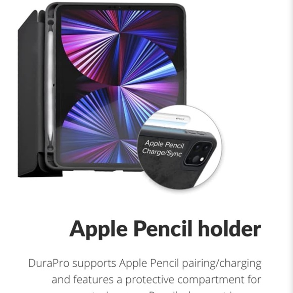 DuraPro Protective Folio Case for iPad Air 10.9" - Picture 6 of 8